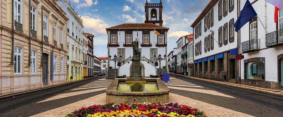 The City Hall in Ponta Delgada